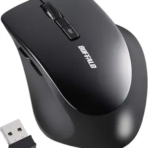 USB/無線 マウス ホワイト (エルゴノミクス・省電力)